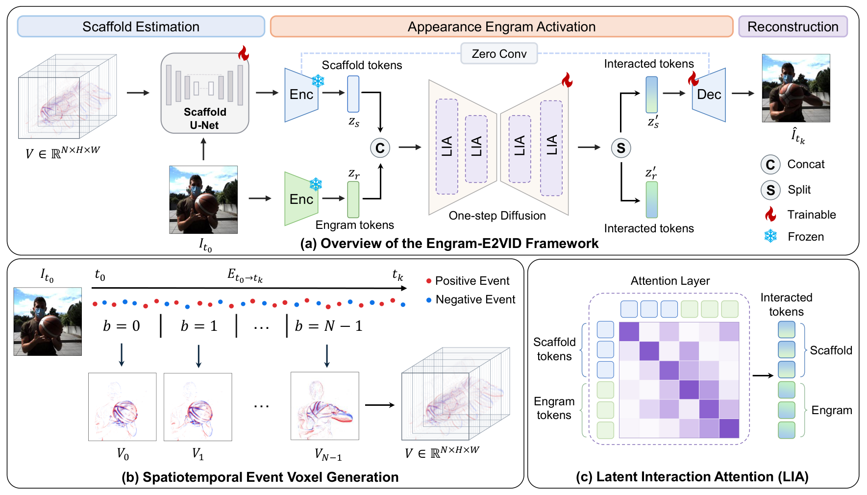 Engram-E2VID framework overview